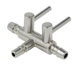 Teu aer acvariu din metal rezistent, ideal pentru distributia precisa a oxigenului. Teu acvariu cu design compact, teu metalic aer durabil, usor de montat. Distribuitor aer cu robineti pentru control optim in acvarii de orice dimensiune.