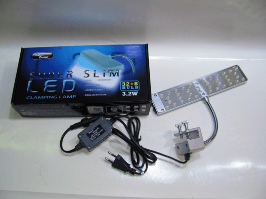 Lampa cu leduri pentru iluminarea acvariului Super Slim Led 32+8
