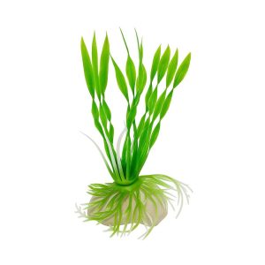 Plante acvariu incepatori Vallisneria 13 cm, plante artificiale verzi subtiri, plante de acvariu flexibile pe baza ceramica, plante artificiale mici ideale pentru nano-tank si bazine mari, instalare rapida si culoare durabila.