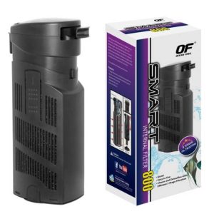 Filtru acvariu 100 litri Smart 800 l/h – filtru acvariu silentios, filtru electric acvariu cu performanta ridicata pentru acvarii curate si sanatoase. Acest filtru acvariu Smart 800 este solutia ideala pentru cei care doresc un mediu acvatic curat si stabil in acvariile de pana la 100 de litri. Cu un debit de 800 litri pe ora si un consum redus de energie de 10 W, acest filtru acvariu silentios ofera o filtrare eficienta in 3 etape, garantand o calitate superioara a apei pentru pestii si plantele tale.