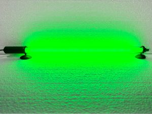 Lampa fluorescenta Submersibila 50 cm Verde