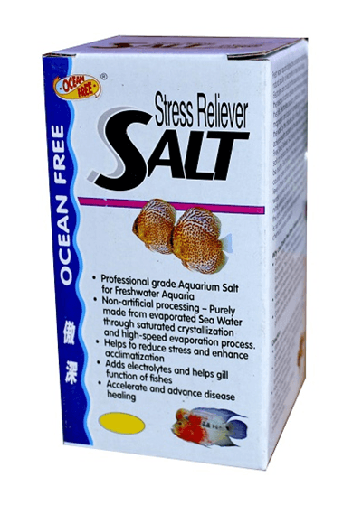 Sare protectie pesti exotici de apa dulce Stress Reliever Salt 500 gr.