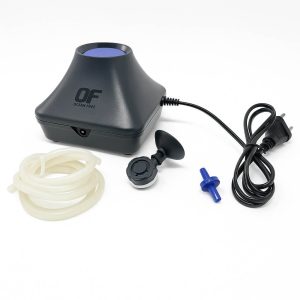 Pompa de aer acvariu premium complet echipata, ideala pentru mentinerea oxigenarii optime. Pompa oxigen acvariu cu debit constant, pompa acvariu pesti eficienta si pompa acvariu silentioasa pentru un habitat linistit.