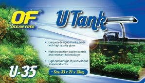Set acvariu Ocean Free U Tank 35 (35 X 21 X 23 cm) cu sistem de filtrare si iluminare