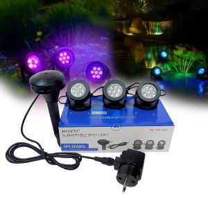 Acasa 9 1. Spoturi iluminat exterior submersibile moderne cu spot leduri, ideale pentru iluminare iaz, proiector cu senzor, lumini curte si lampa gradina eficienta.