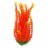 Plante de acvariu rezistente artificiale 50 cm Ceratophyllum rosu